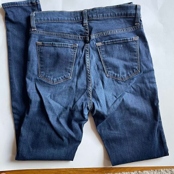 J BRAND | maria dark blue high rise skinny in starless wash 27 - Picture 9 of 11